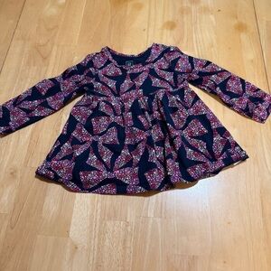 GAP 2 Years scatter hearts  Long Sleeve  Dress
